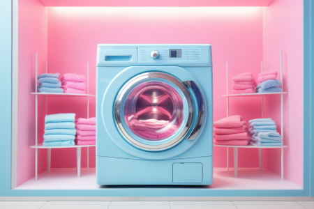 view-laundry-room-with-washing-machine-retro-colors 1